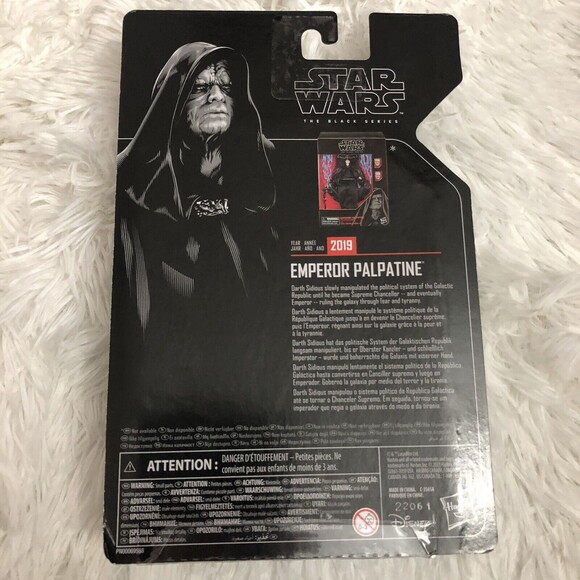 New Star Wars The Black Series Emperor Palpatine Archive Toy - Picture 3 of 3